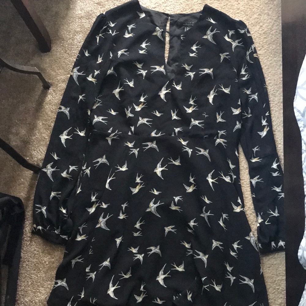 Adorable Forever 21 Bird Pattern Dress